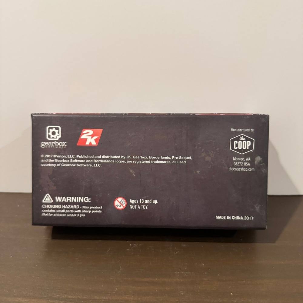 Borderlands Weapon Manufacturers Patch and Pin Set Loot Crate Exclusive New 2017 - Picture 4 of 9